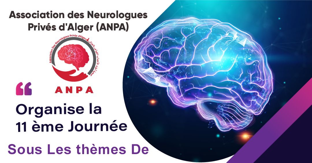11 éme Journée de  l'Association des Neurologues Privés d’Alger  "ANPA"   en ligne par Webinar  -  27 Novembre 2020 cover