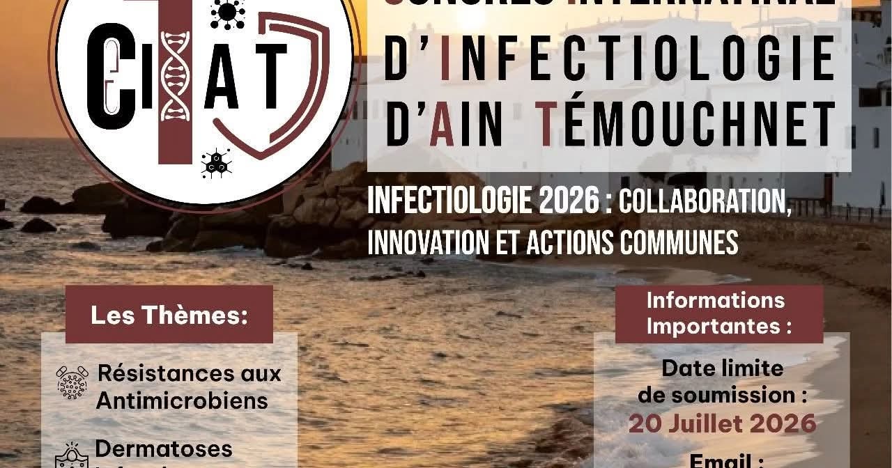 Premier congrès international   d´infectiologie Ain Temouchent (CIIAT2026) cover image