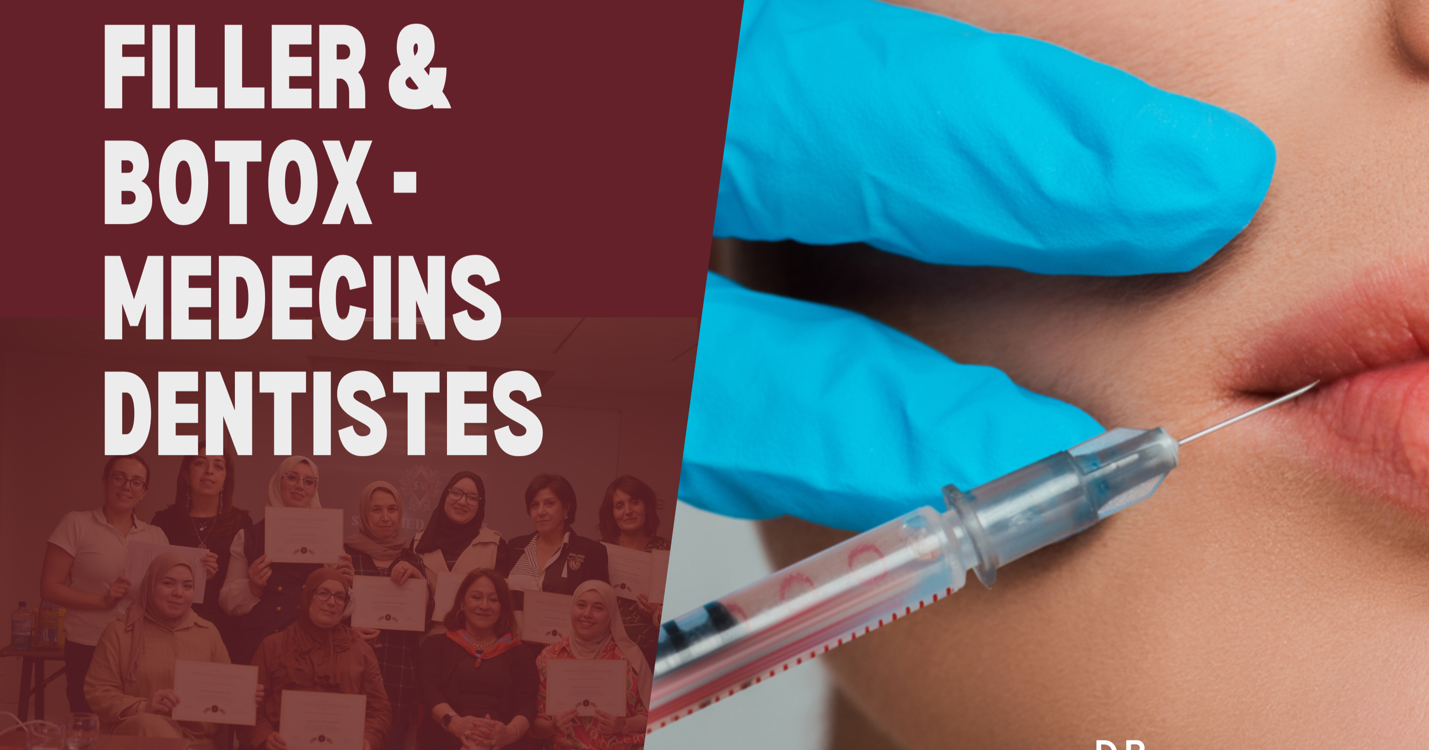 Formation Filler & Botox : Pour une harmonie bucco faciale globale – Alger – Mars 2026 cover image