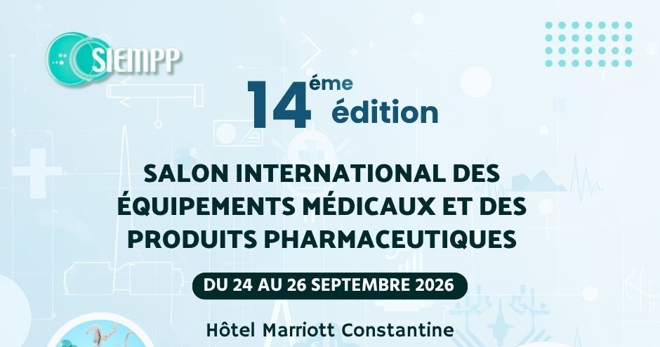 SIEMPP Salon International des Équipements Médicaux et des Produits Pharmaceutiques- 14ème édition cover image