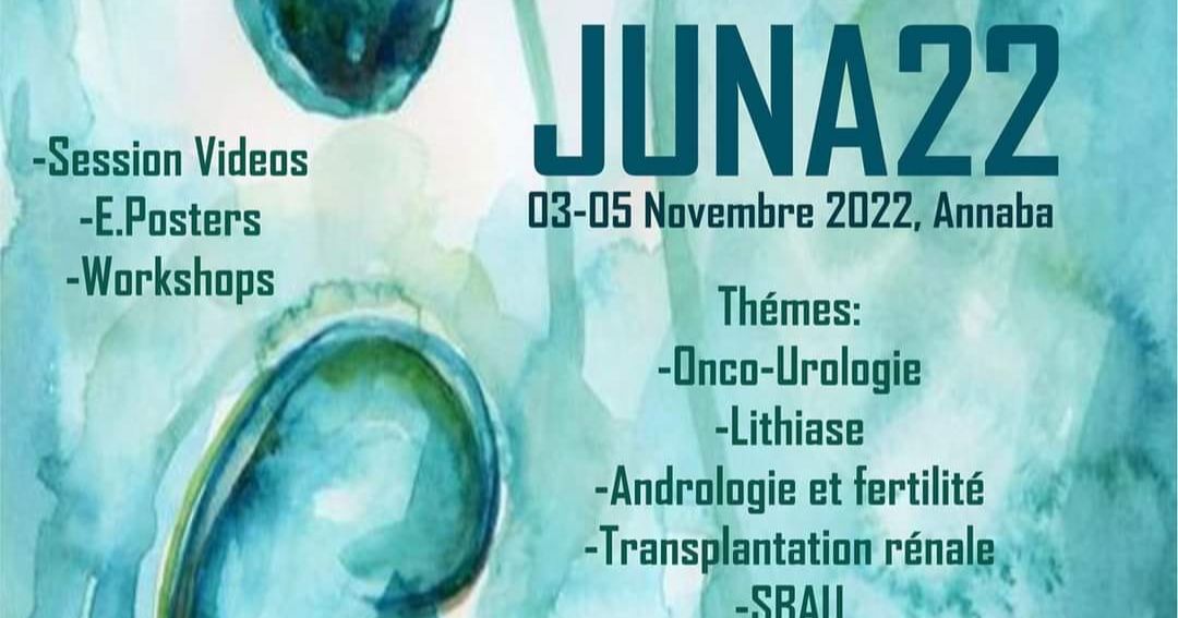 10 ème édition des JUNA : Journées Urologiques Nationales d'Annaba cover image