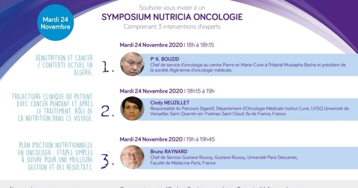 E-symposium Nutricia Oncologie cover