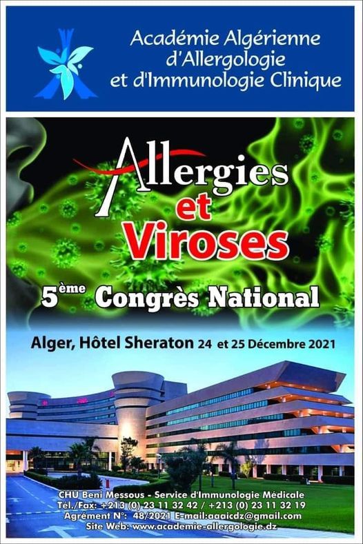 05 ème congrès national Allergie et viroses affiche
