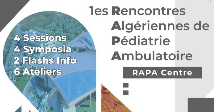 1es Rencontres Algérienne de Pédiatrie Ambulatoire "RAPA Centre" cover