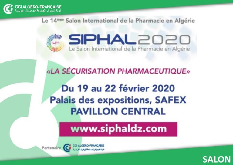 Salon international de la Pharmacie en Algérie - 2020 affiche