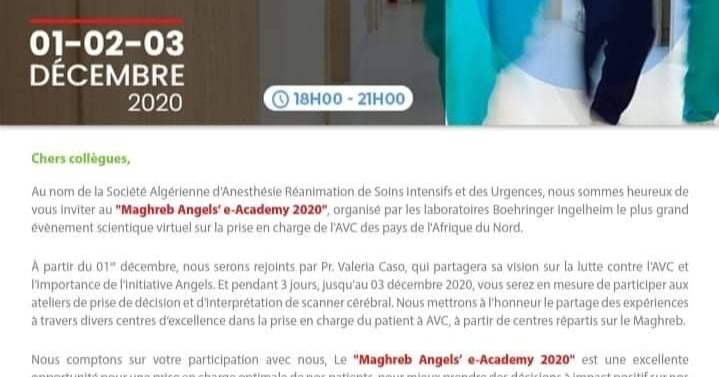 Maghreb Angels’ e-Academy 2020 cover